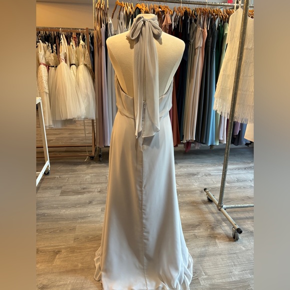 NEW - JENNY YOO - BRETT HIGH NECK DRESS - SIZE 12 - Picture 4 of 5